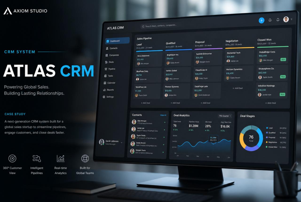 Превью проекта Atlas CRM